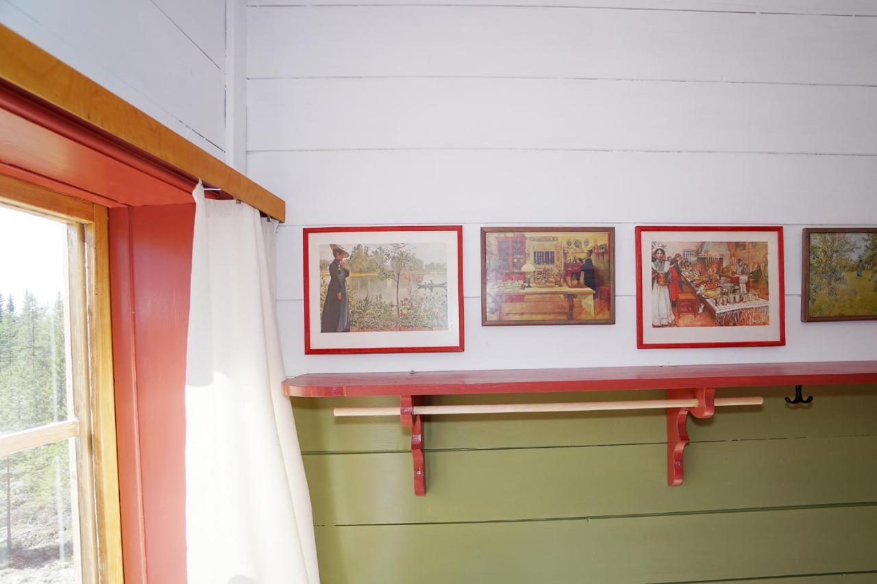 Edsbyn Mittjas Vallen Timber Lodge & Cabins מראה חיצוני תמונה